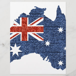 Papier drapeau australien