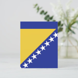 Papier Drapeau de Bosnie-Herzégovine