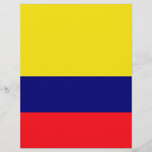 Papier Drapeau de Colombie