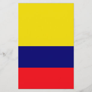 Papier Drapeau de Colombie