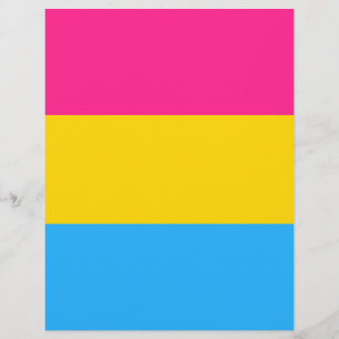 Papier Drapeau de fierté Pansexual LGBTQ