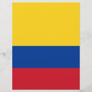 Papier Drapeau de la Colombie