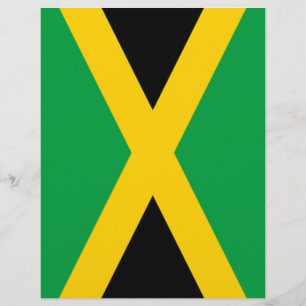 Papier Drapeau de la Jamaïque