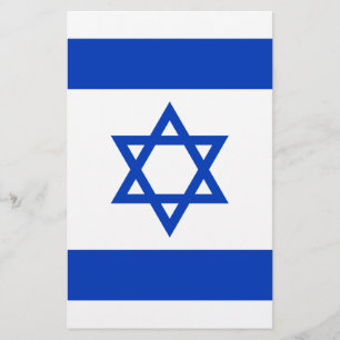 Papier Drapeau d'Israël