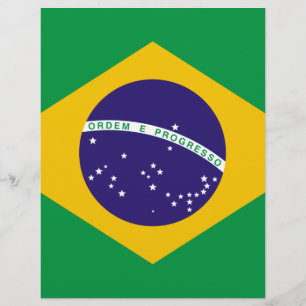 Papier Drapeau du Brésil