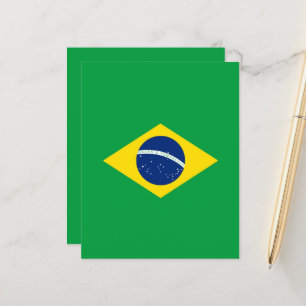 Papier Drapeau du Brésil