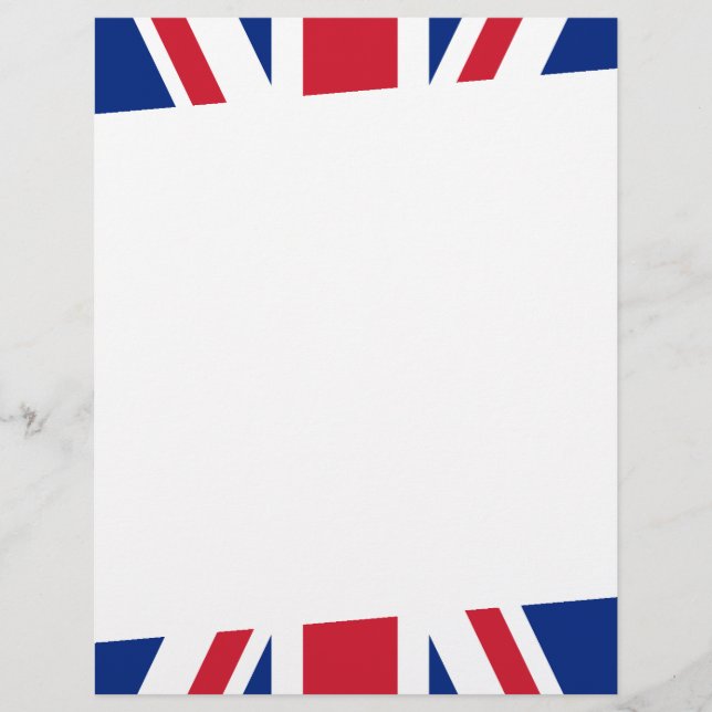 Papier Drapeau du Royaume-Uni (Devant)