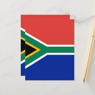 Papier drapeau sud-africain