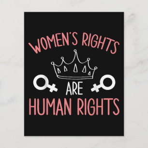 Papier Droits des femmes Les droits des femmes sont des d