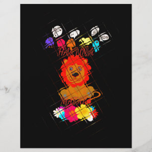 Papier Drôle bébé Lion King : Hakuna Matata Art Design