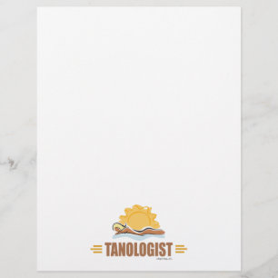 Papier Drôle bronzage soleil
