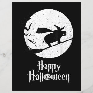 Papier Drôle Halloween Costume sorcière Hippo Lover cadea