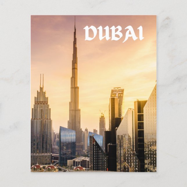 Papier Dubaï (Devant)