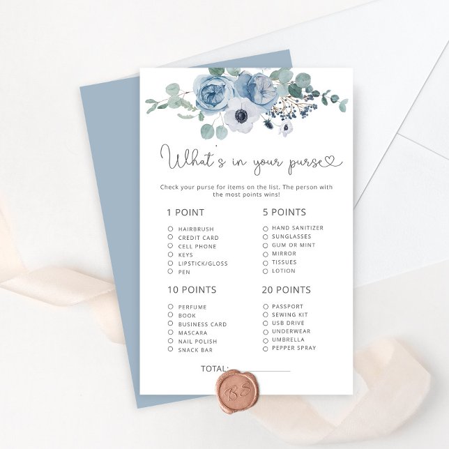Papier Dusty bleu mariée ce qui est dans votre jeu de bou (Créateur téléchargé)
