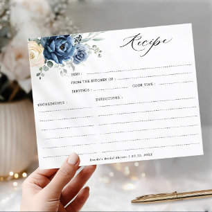 Papier Dusty Blue Champagne Ivory Fête des mariées Recett