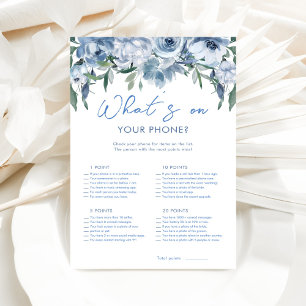 Papier Dusty Blue Qu'y a-t-il sur votre jeu de Fête des m