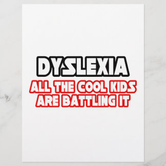 Papier Dyslexie...Enfants Cool