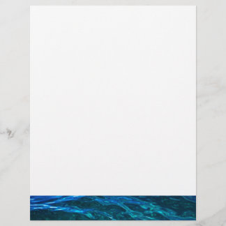 Papier Eaux profondes bleues