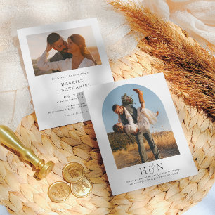 Papier Élégant budget minimaliste romantique 2 Mariage ph