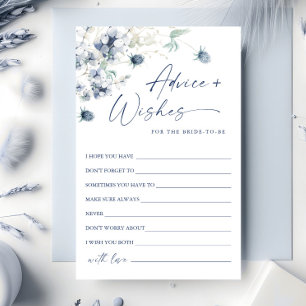 Papier Elégant dusty Blue Winter Foliing Conseils & Wises