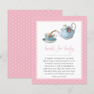 Papier Elégant Teacups Baby shower Tea Party Demande de r