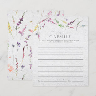 Papier Élégant temps Capsule Fleur sauvage Floral Shower 