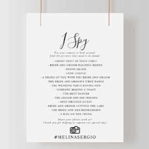 Papier Élégante calligraphie minimaliste I jeu Mariage es
