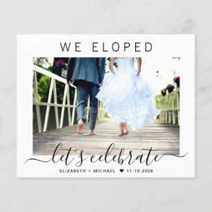Papier Élément de budget Réception photo Invitation