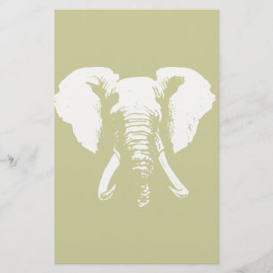 Papier Eléphant africain