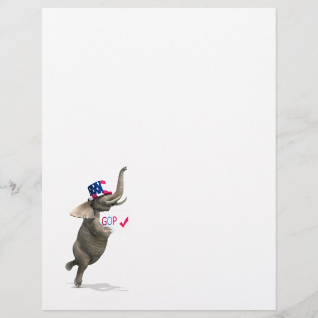 Papier Eléphant GOP (Devant)