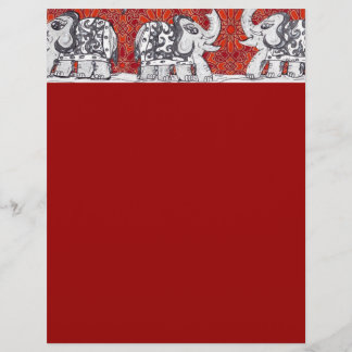 Papier Elephant Parade 3 en-tête