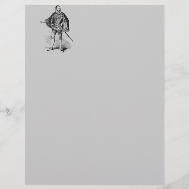 Papier Élisabéthain (Devant)