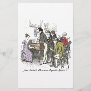 Papier Elizabeth Performs - Jane Austen Pride & Prejudice