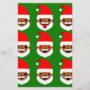 Papier émoticônes de père Noël