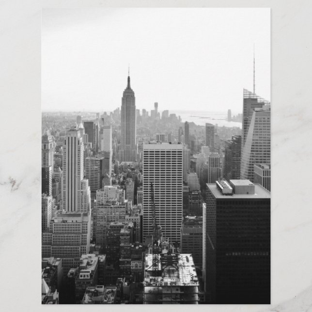 Papier Empire States Building (Devant)