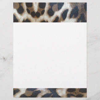 Papier Empreinte de léopard