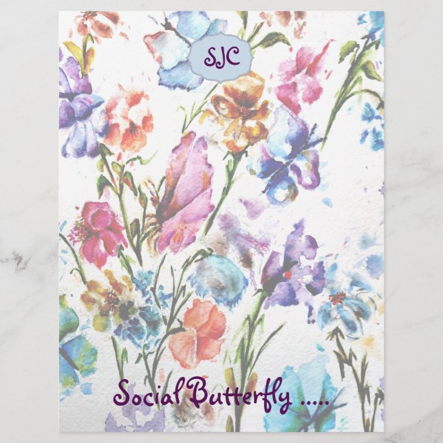 PAPIER EMPREINTES DE PATTE DE CHIOT | EN-TÊTE (Devant)