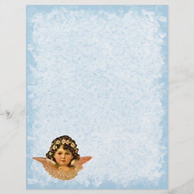 Papier en-tête Angel vintage (Devant)