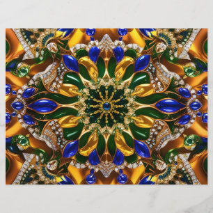 Papier En-tête avec design couleur Brésil