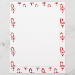 Papier En-tête de la bordure du sucre de canne
