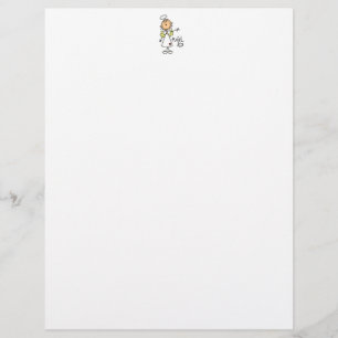 Papier En-tête de la lettre de la figure Angel
