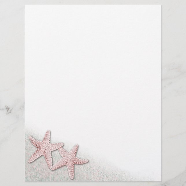 Papier En-tête de lettre de poisson rouge (Devant)