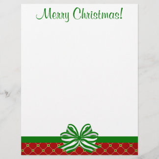 Papier En-tête de Noël Jolly Diamonds