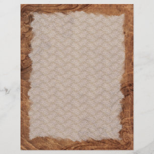 Papier En-tête en cuir incorporé