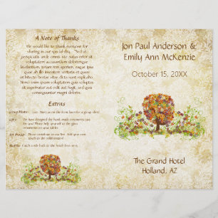 Papier Enchanted Forest Side Branch Wedding