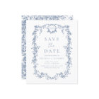 Enregistrer la date Victorian Floral Dusty Mariage