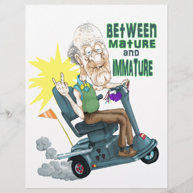 Papier Entre mature et immature (Devant)