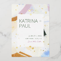 Papier entrelacé enregistrer la carte de date