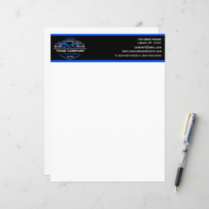 Papier Entreprise de remorquage professionnelle, service