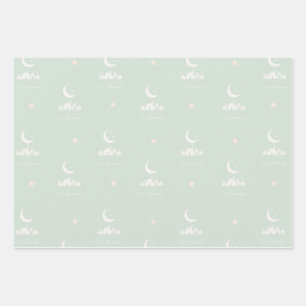 Papier enveloppé de l'Aïd avec motifs modernes de 